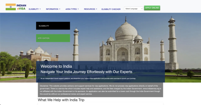 Scammer site for visas to India!!!! Scammer site for visas to India!!!!